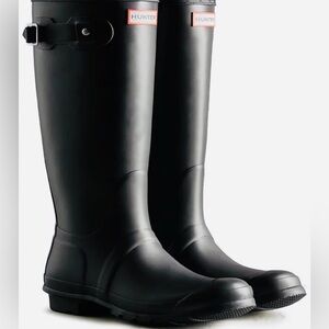 Brand New Hunter Boots Women’s Original TOUR Black Size 9 Retail $190